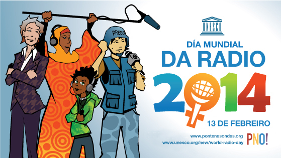 Día Mundial da Radio 2014 – AS RADIOS ESCOLARES MANIFÉSTANSE