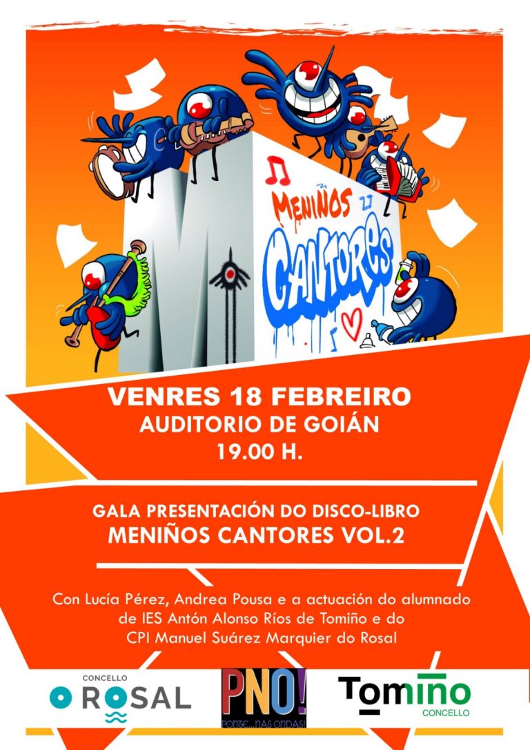 Gala de presentación de Meniños Cantores 2 no Baixo Miño