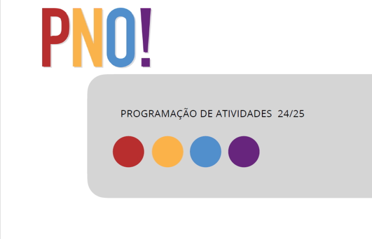 PNO! Programação de atividades 2024/2025