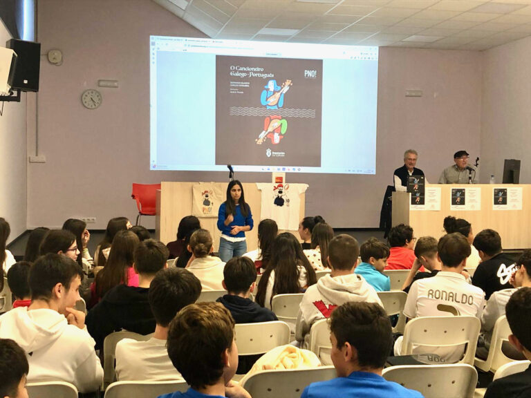 Presentación do Cancioneiro Galego-Portugués no IES Fontexería (Muros)